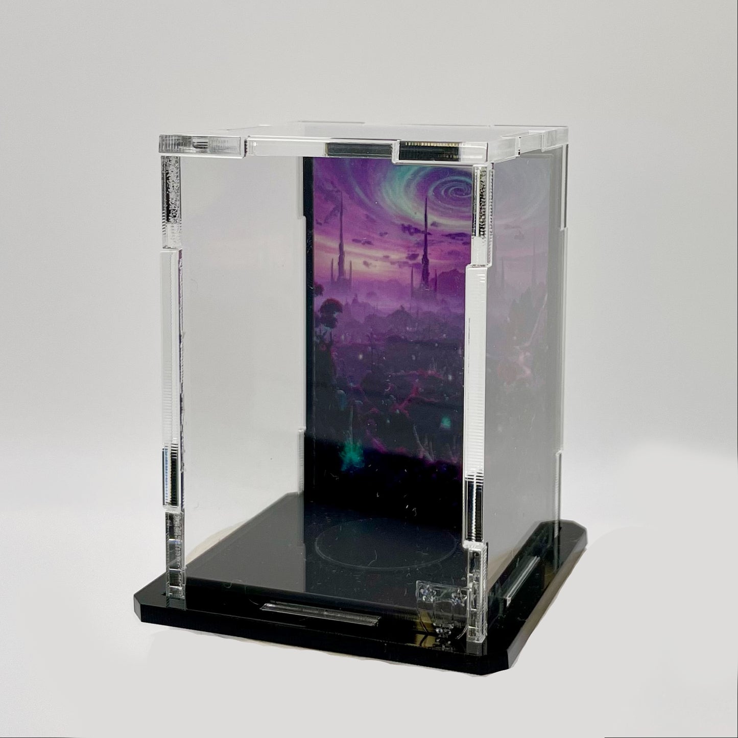 Premium Display Case for Minifigures (50×50×75 mm / 1.97×1.97×2.95 in)