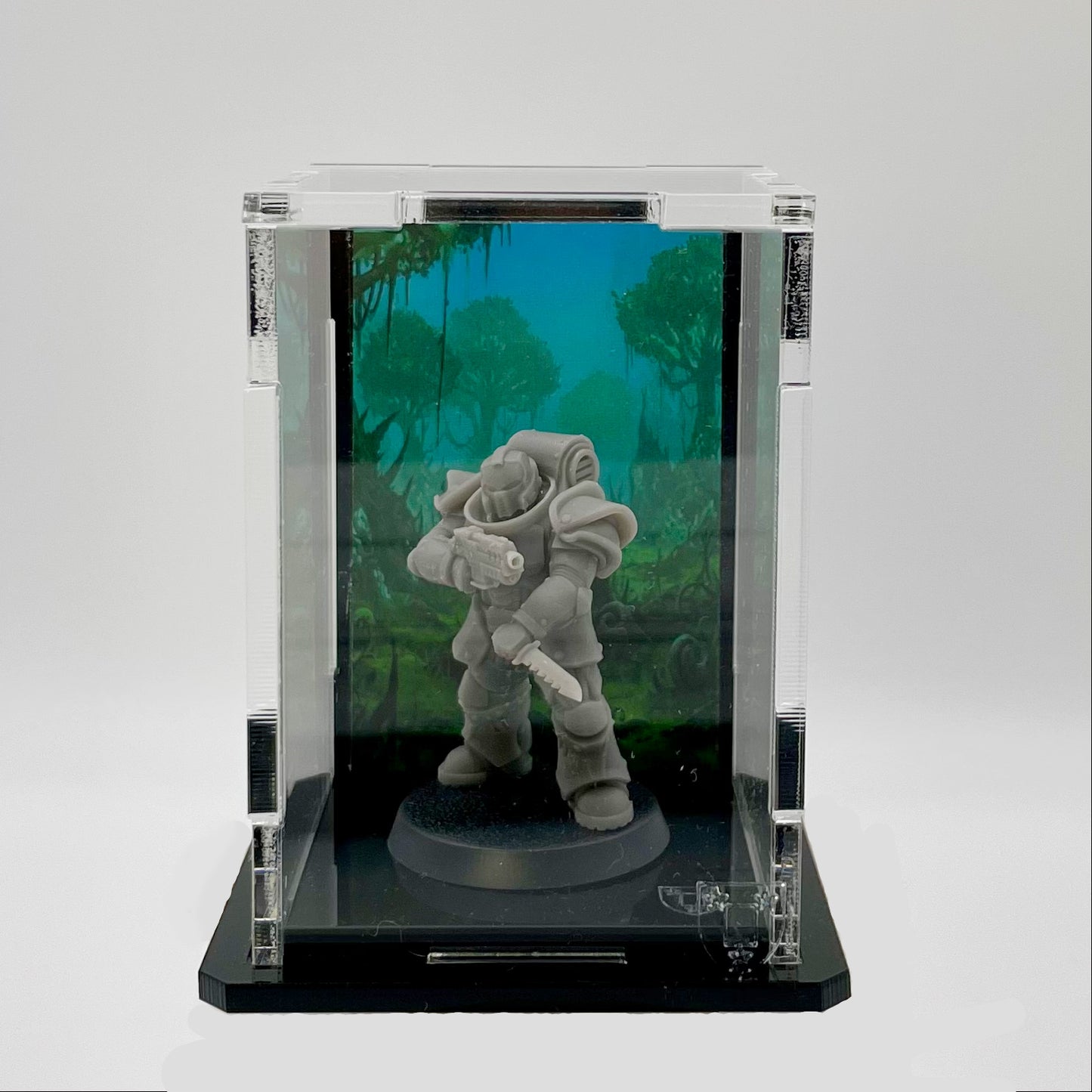 Premium Display Case for Minifigures (50×50×75 mm / 1.97×1.97×2.95 in)