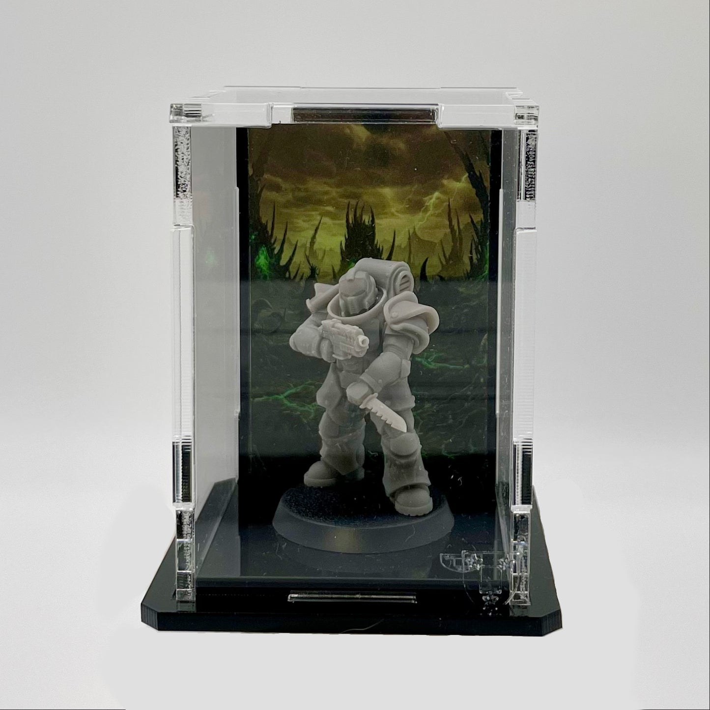 Premium Display Case for Minifigures (50×50×75 mm / 1.97×1.97×2.95 in)