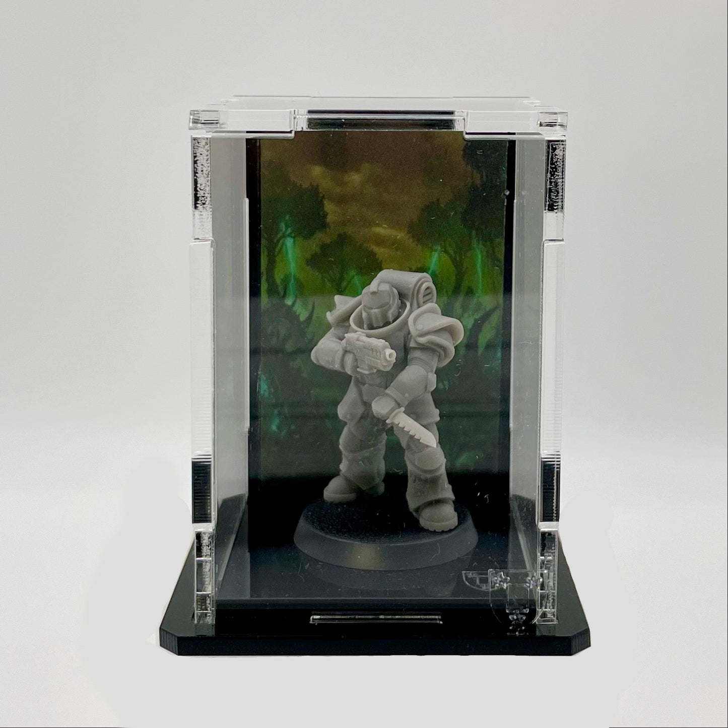 Premium Display Case for Minifigures (50×50×75 mm / 1.97×1.97×2.95 in)