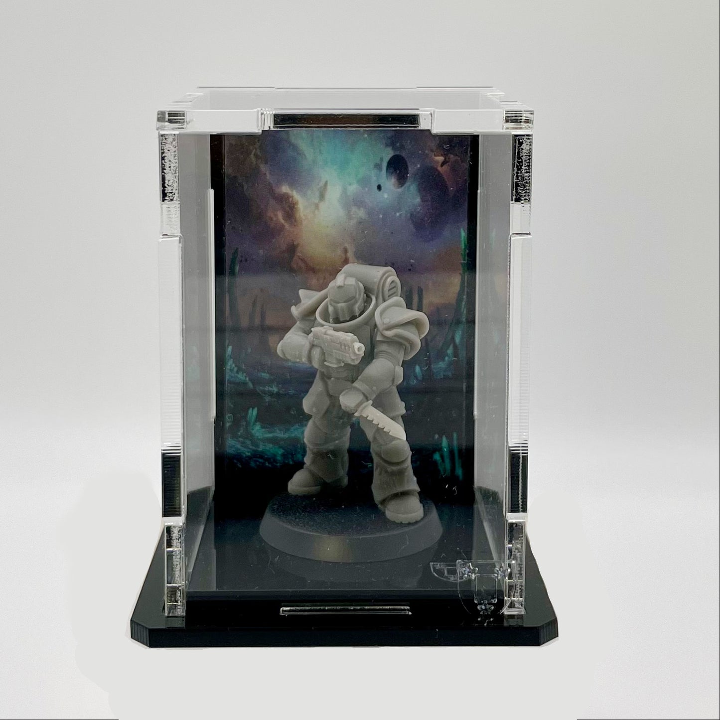 Premium Display Case for Minifigures (50×50×75 mm / 1.97×1.97×2.95 in)