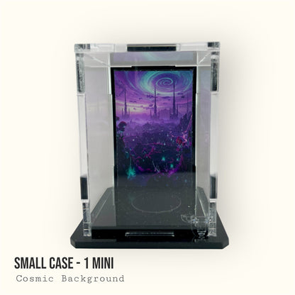 Small Display Case for 1 Mini - Cosmic Background