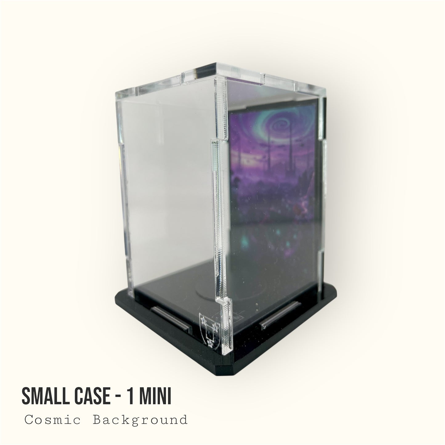 Small Display Case for 1 Mini - Cosmic Background