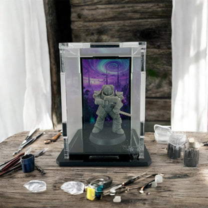 Small Display Case for 1 Mini - Cosmic Background