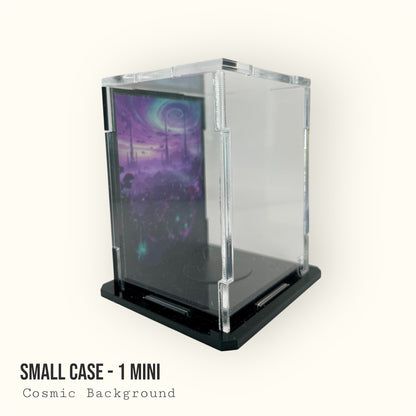 Small Display Case for 1 Mini - Cosmic Background